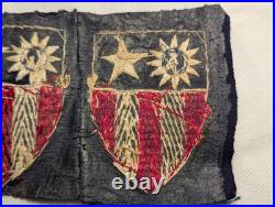 100% Original, Theater Made, Ww2 Us Army China Burma India Hand Made Patches