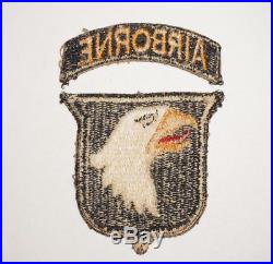 101st Airborne Division With tab Patch WWII US Army P8217