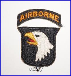 101st Airborne Division With tab Patch WWII US Army P8238