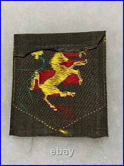113th Cavalry Group WWII Theater Made Patch US Army P2373