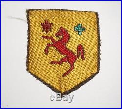 113th Cavalry Regiment Theater Made Woven Patch WWII US Army P7547