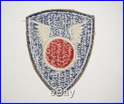 11th Airborne Division Patch ERROR Variation No numbers WWII US Army P0269