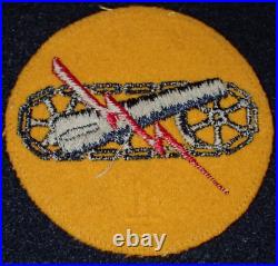 1930's Interwar US Army 7th Cavalry Mechanized Brigade SSI Shoulder Patch, Wool