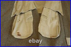 1940's US Army WWII Staff Sergeant Uniform Dress Trench Coat Jacket Com-Z Patch