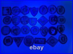 27 US Army Air Corps WW2 Military WWII USAAF Patches Lot Collection Patch K4