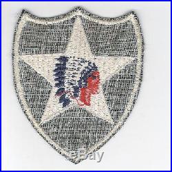 3-1/2 KW US Army 2nd Infantry Division Wool Patch Inv# V974