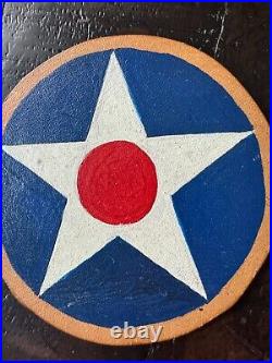 3.5 WW II US Army Air Force Leather Patch Vet purchase