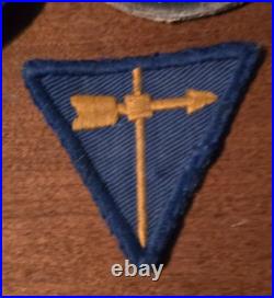 4 WWII US China Burma India, Army 104th Infantry Division Greenback Patch