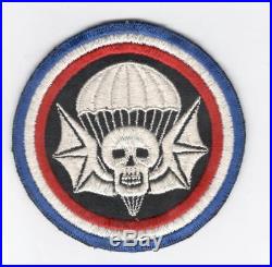 4 WW 2 US Army 502nd Parachute Infantry Regiment Patch Inv# V640