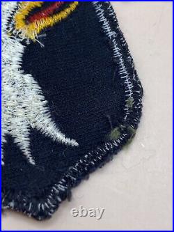 50's US Army 101st Airborne Division Velvet Patch Attached Tab Green