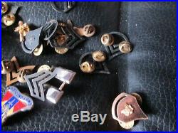 55 WWII-Viet Nam US Army Military Wings Insignia Pin Medals Patches Badges Brass
