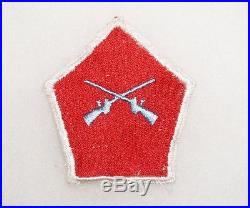 5th Regimental Combat Team Crossed Rifles Rare RCT Army Patch WWII US Army P4322