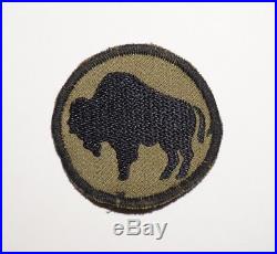 92nd Infantry Division Italian Theater Made Woven Patch WWII US Army P7859