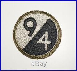94th Infantry Division OD Border Green Back Patch WWII US Army P0359