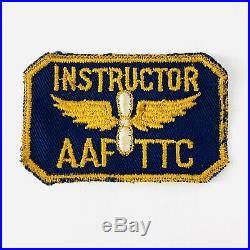 AAF TTC Technical Training Command Instructor US Army Air Force Patch 40's WWII