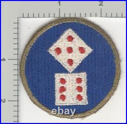 ASMIC Most Wanted WW 2 US Army 11th Corps OD Border Patch Inv# K3833