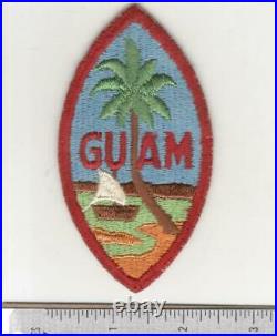 All 7 Known Variations WW 2 US Army Guam Command Patch Inv# N062