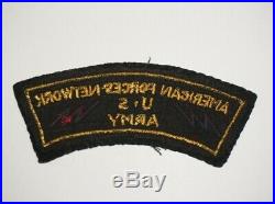 American Forces Network US Army Theater Made Patch WWII Occupation US Army C1263