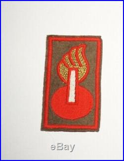 Army Ordnance Technical Intelligence Teams Theater Made Patch WWII US Army P0905