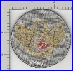 Authentic British Made Velvet WW2 US Army 8th Air Force Bullion Patch Inv# K3627