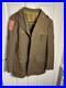 Authentic US Army WWII military jacket with patches (Dated 2-7-1940)