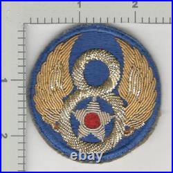 Authentic US Made WW 2 US Army 8th Air Force Bullion Patch Inv# K3624