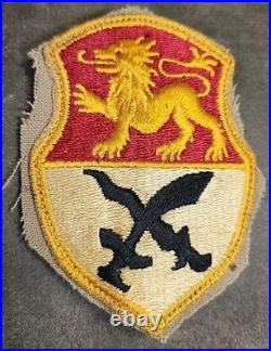 Authentic WWII Occupation US Army 15th Cavalry Group Patch- Twill German-made