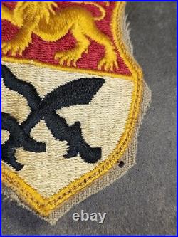 Authentic WWII Occupation US Army 15th Cavalry Group Patch- Twill German-made