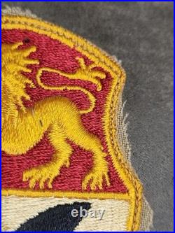 Authentic WWII Occupation US Army 15th Cavalry Group Patch- Twill German-made