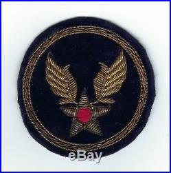 BULLION U. S. Army Air Force Theater Made (Brazil or Italy) Patch Original WW2