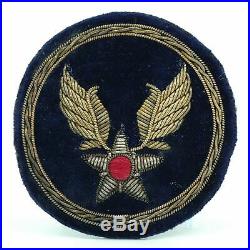 BULLION U. S. Army Air Force Theater Made (Brazil or Italy) Patch Original WW2