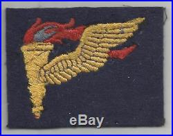 British Made WW 2 US Army Airborne Pathfinder Wool Patch Inv# A458
