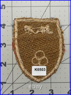 China Made WW 2 US Army China Executive Headquarters Silk Patch Inv# K6503