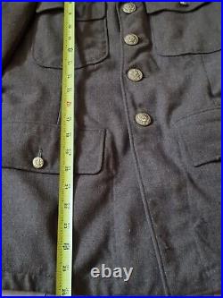 DE ROSSI & SON CO Men 1940s WWII US Army Military Wool Jacket Patch 38S (O1)