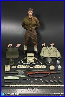 DID 1/6 Scale 12 WWII US 29th Infantry Technician Corporal Upham A80156 New