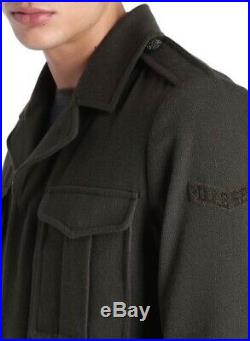 Diesel Men's Military Jacket Wool Blend US Army Ike WWII Vintage Design XL