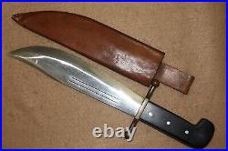 EXCELLENT WWII KINFOLKS ARMY AIR CORP JUNGLE BAILOUT SURVIVAL KNIFE WithSHEATH