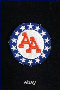 Felt Edge WW2 US Army 14th Anti Aircraft Artillery AA Command Patch