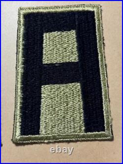 G W Larence Collection WW 2 US Army 1st Army British Made Patch Inv 26-15