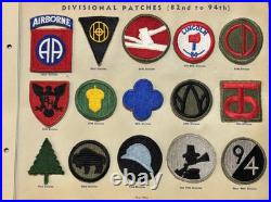 G W Larence Collection WW 2 US Army 82nd Airborne Division Patch Inv 15-1