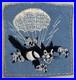 G W Lawrence US Army 503rd PIR British Made Black Back Wool Patch Inv 37-6
