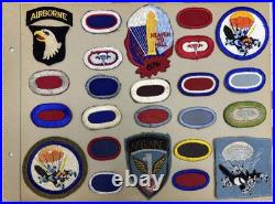 G W Lawrence US Army WW2 505th Parachute Infantry Regiment Oval Inv 37-13