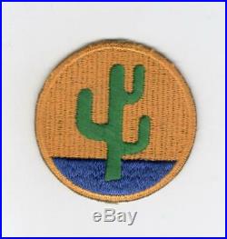 Gemsco WW 2 US Army 103rd Infantry Division Yellow Border Patch Inv# E924