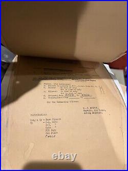 Glider Officer US Army WWII Papers Flight Time Logs PFC End WWII George Callas