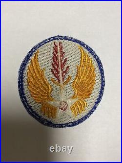 H0532 WW2 US Army AAF Europe Air Force Shoulder Patch R45A