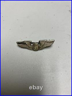 H0914 Original WW2 US Army Air Force Small Glider Pilot Wings IR45A