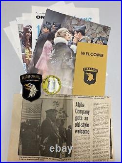 H1283 Original Lot US Army Items For A Company 327 Airborne Infantry Reg. IR46D