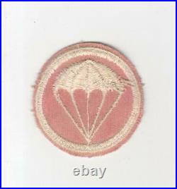 HTF Quartermaster WW 2 US Army Paratroops Cap Patch Inv# M834