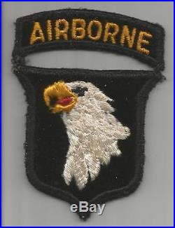 HTF Type 8 US Army 101st Airborne Division Patch Inv# G635