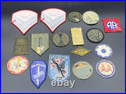 Huge Lot of WW2 WWII Military Army Navy Patches 100 TOTAL